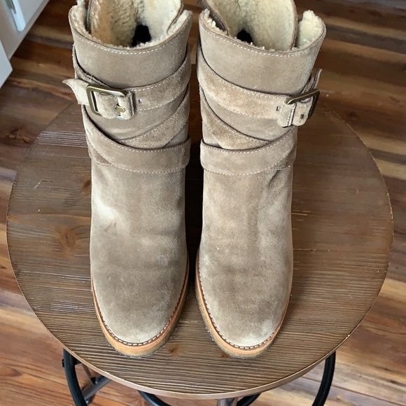 Colisée De Sacha Paris fleece lined ankle boot - Picture 3 of 7